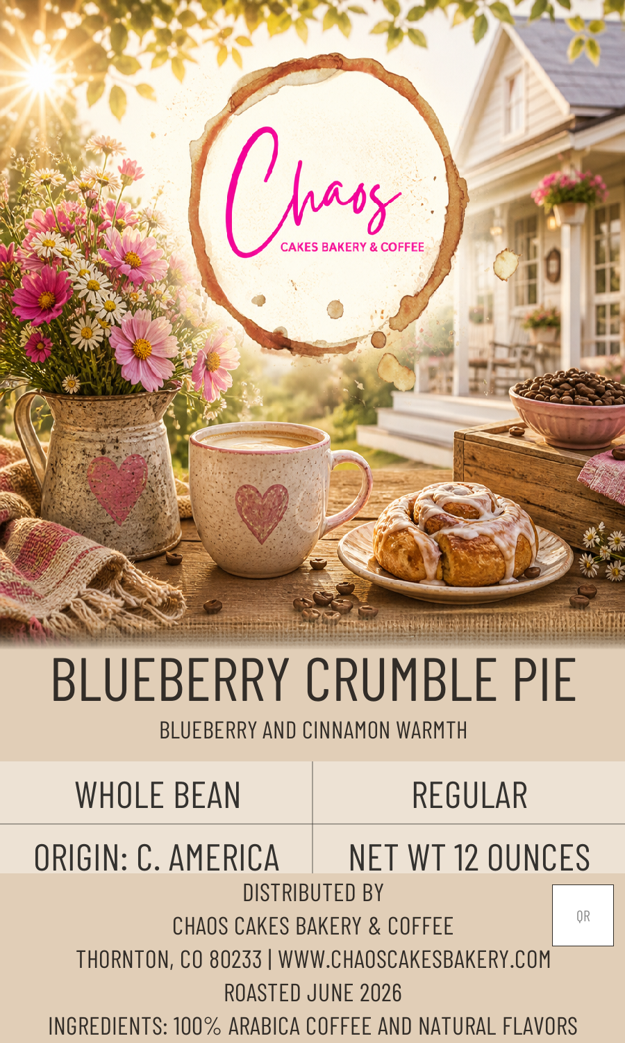 Blueberry Crumble Pie