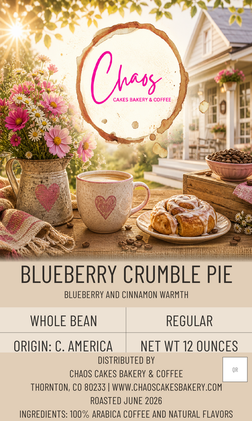 Blueberry Crumble Pie