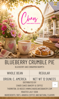 Blueberry Crumble Pie