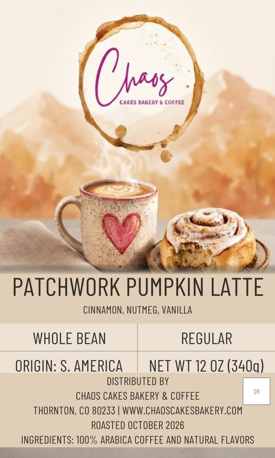 [partner-connect-label] Patchwork Pumpkin Latte