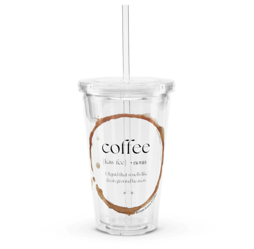 Fresh Ground Heaven Plastic Tumbler
