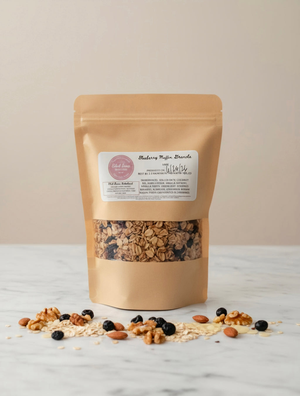 Blueberry Muffin Granola- 16oz. (Pantry Staple)